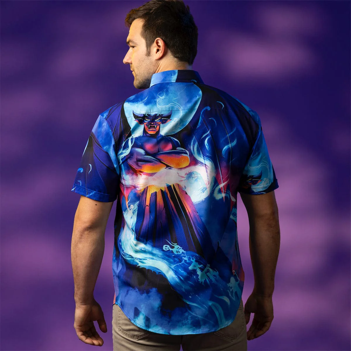 Disney's Fantasia "Summit of Evil" – KUNUFLEX Short Sleeve Shirt - Image 5