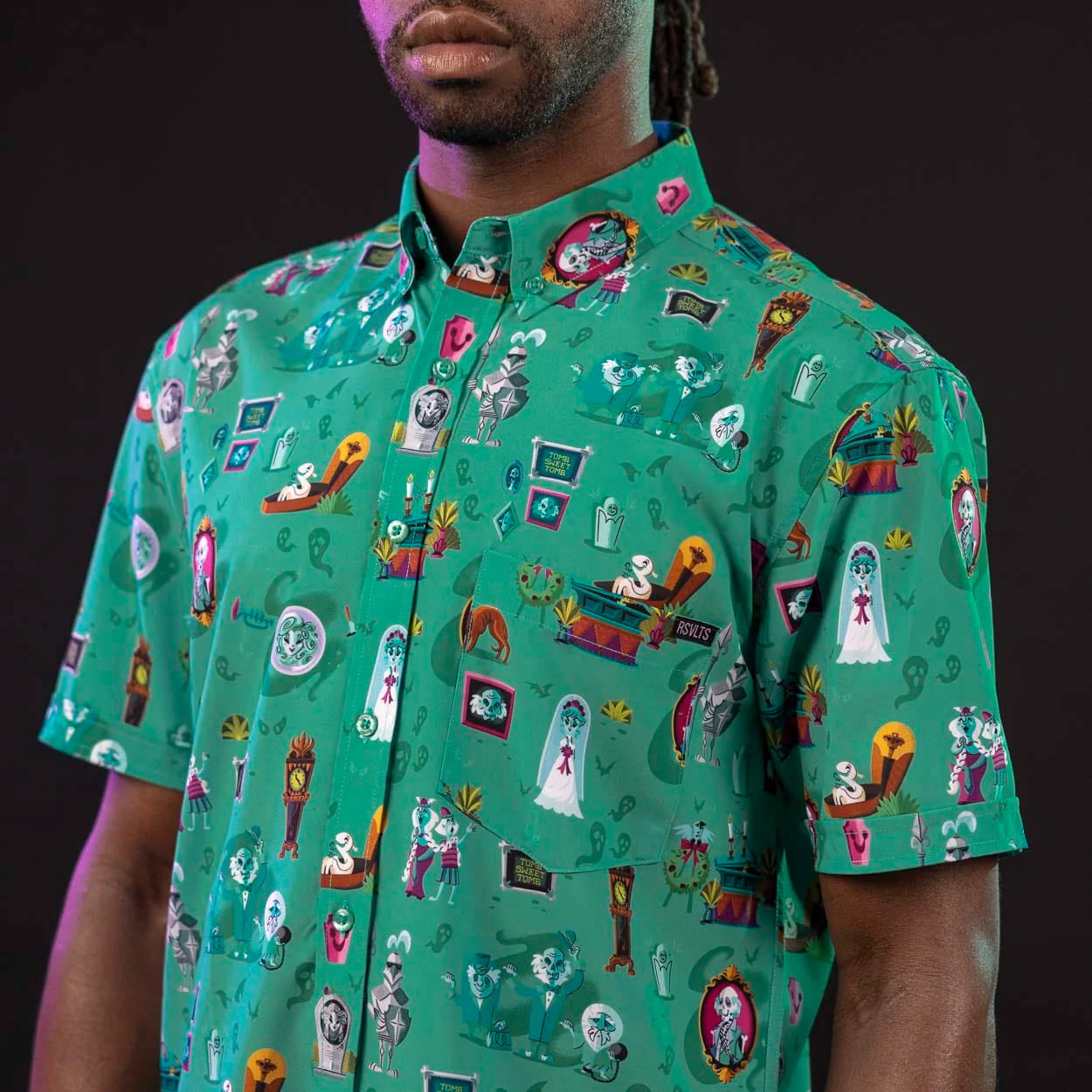 Disney’s Haunted Mansion “After-Life of the Party” – KUNUFLEX Short Sleeve Shirt