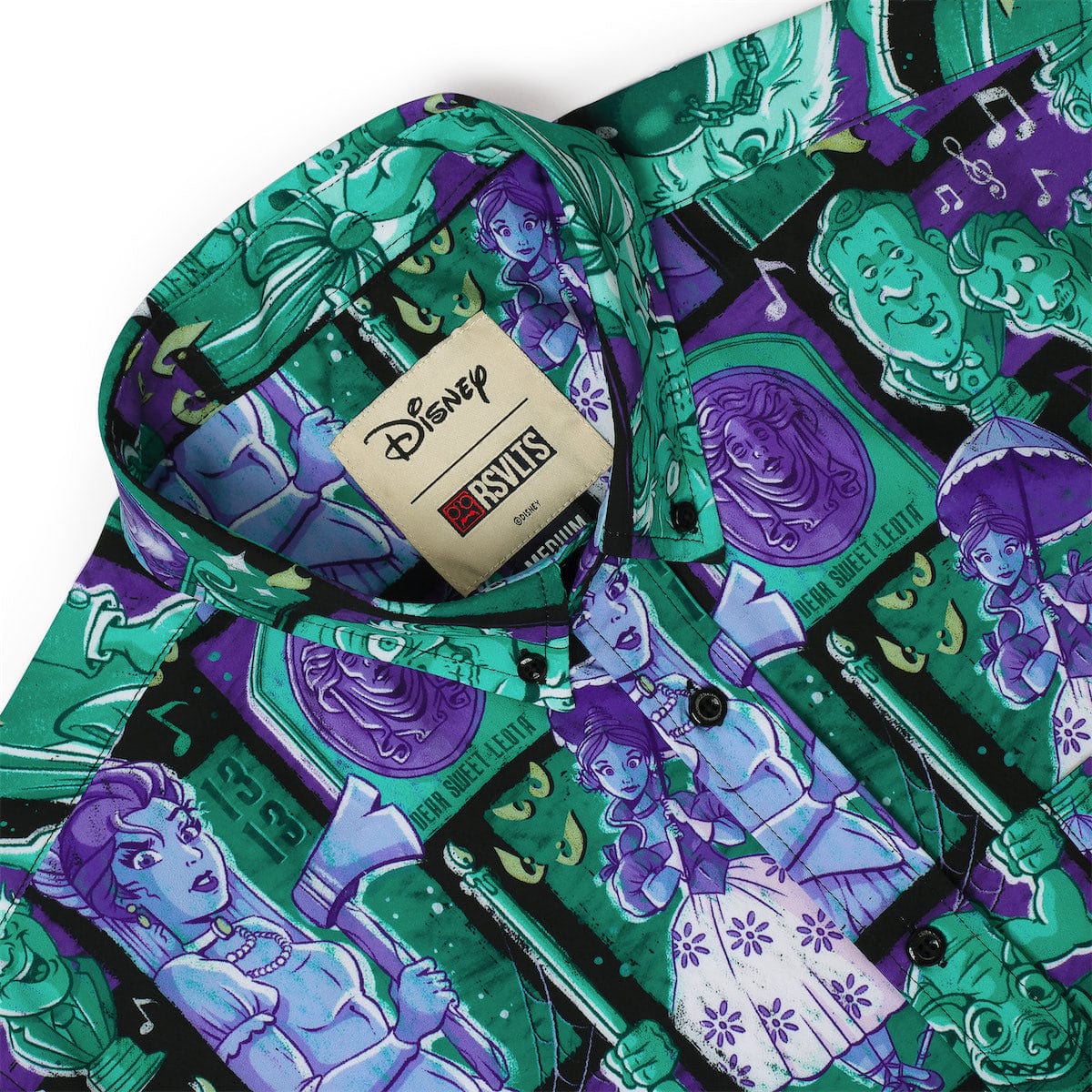 Disney’s Haunted Mansion “Haunted Houseguests" – KUNUFLEX Short Sleeve Shirt - Image 5