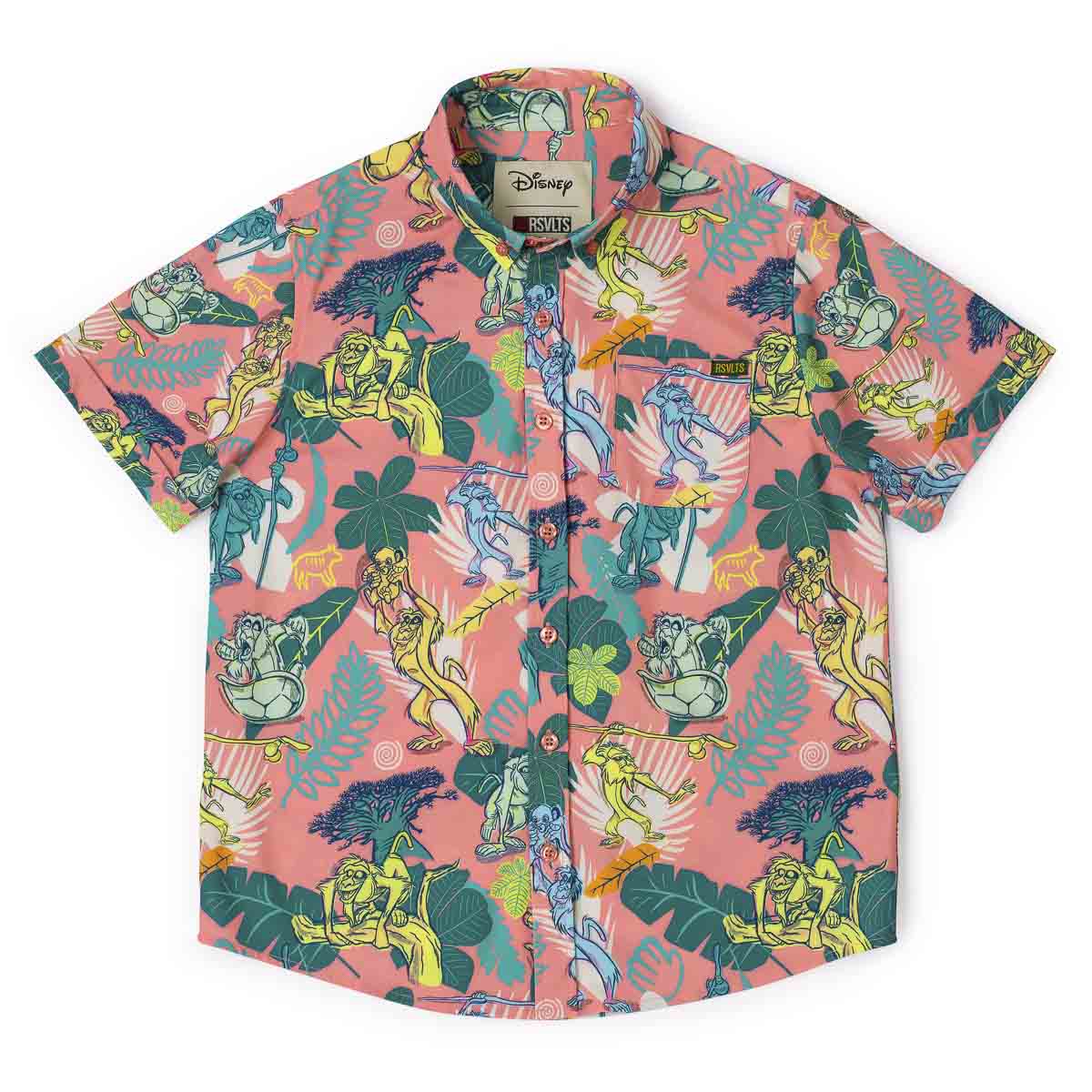 Disney's The Lion King "Peak Rafiki" – Youth KUNUFLEX Short Sleeve Shirt