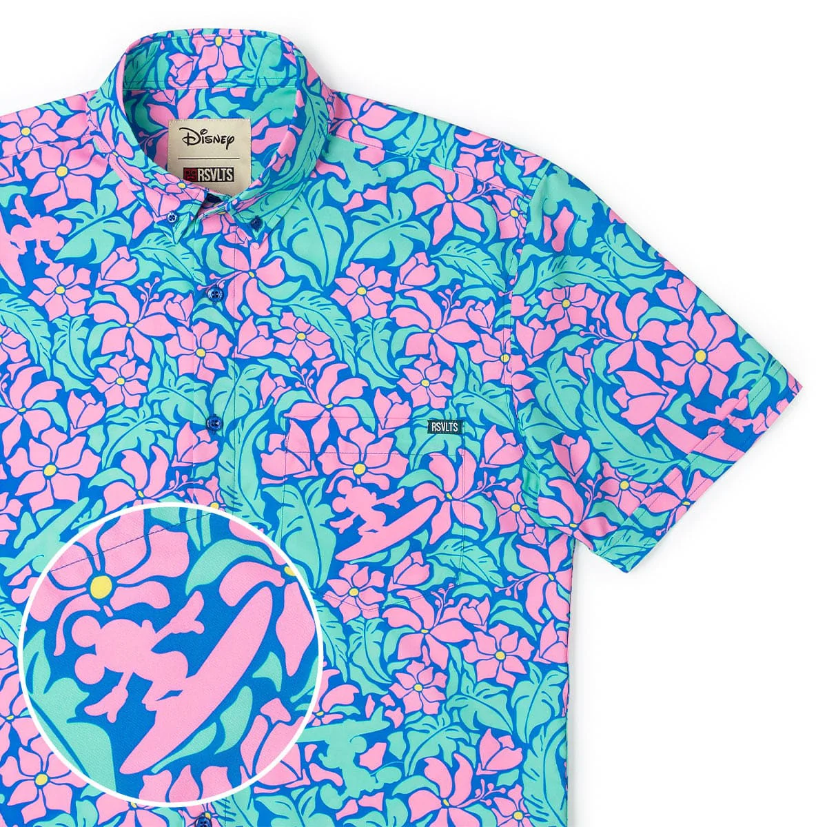 Disney "Mickey's Tropical Adventure" – KUNUFLEX Short Sleeve Shirt