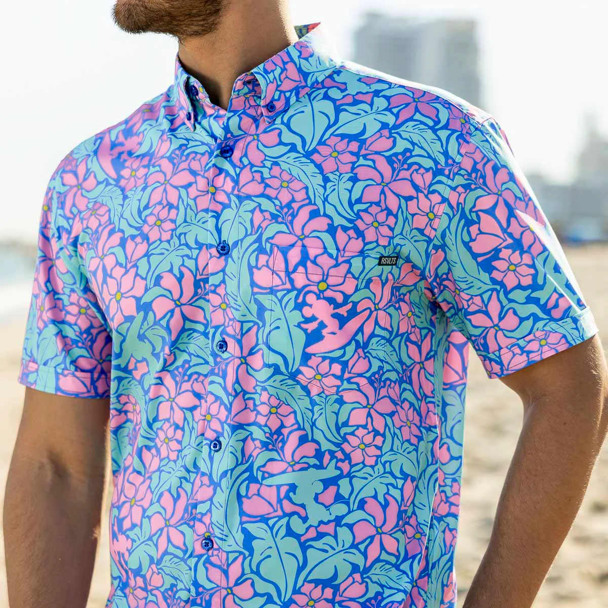 Disney "Mickey's Tropical Adventure" – KUNUFLEX Short Sleeve Shirt - Image 4