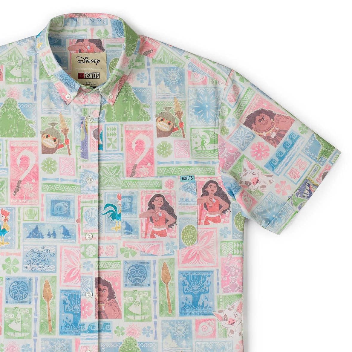 Disney's Moana "Voyagers" – KUNUFLEX Short Sleeve Shirt