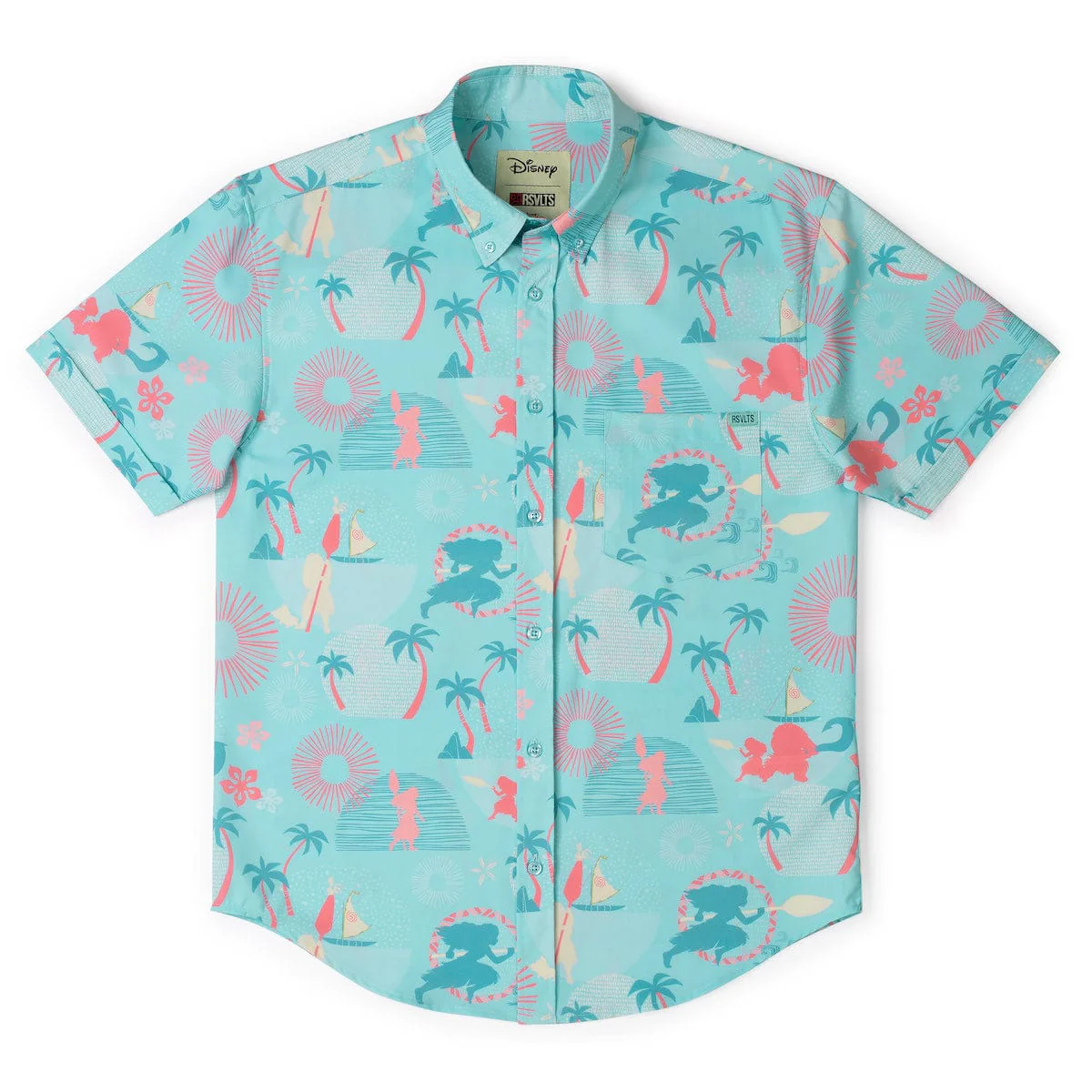 Disney's Moana "Wayfinding" – KUNUFLEX Short Sleeve Shirt - Image 5