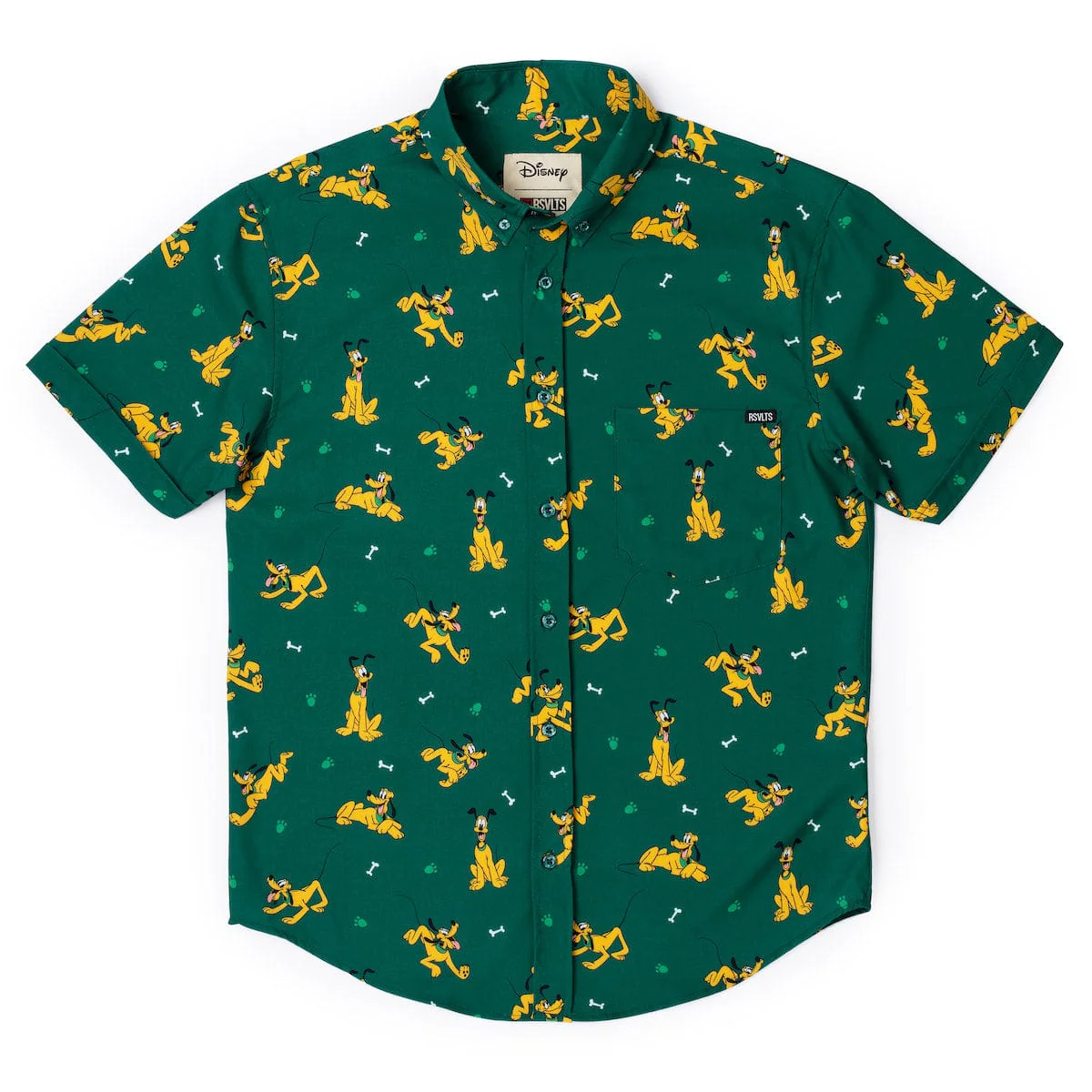 Disney "Pluto on the Green" – KUNUFLEX Short Sleeve Shirt - Image 4
