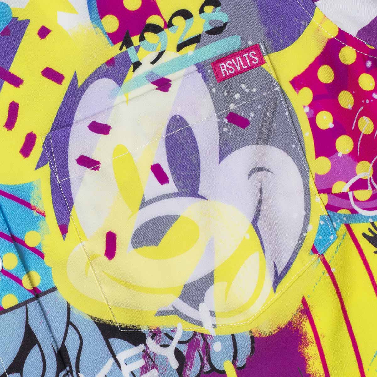 Disney "Pop Art Party" – Women's KUNUFLEX Short Sleeve Shirt - Image 4