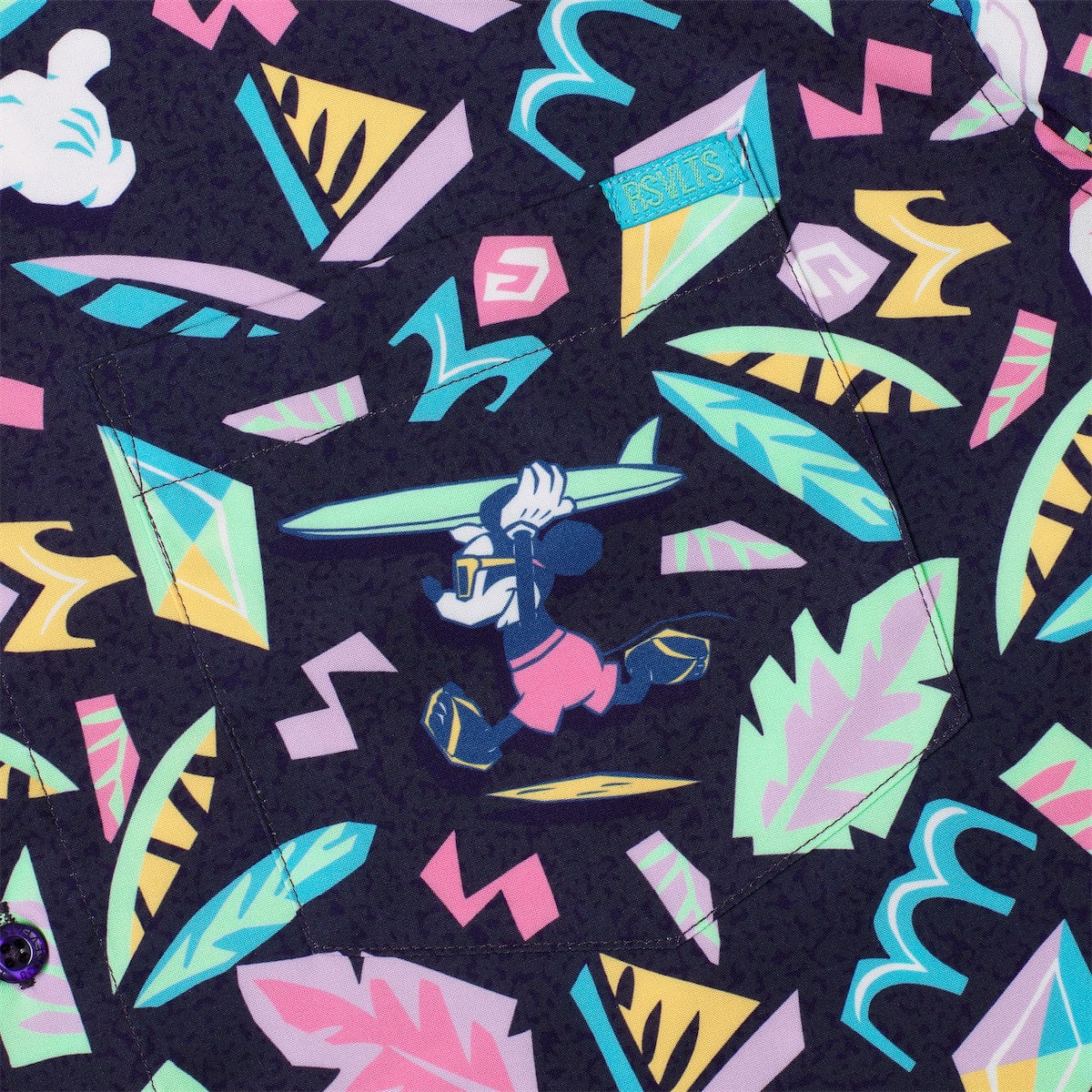 Disney "Surfin' Mickey" – KUNUFLEX Short Sleeve Shirt - Image 5