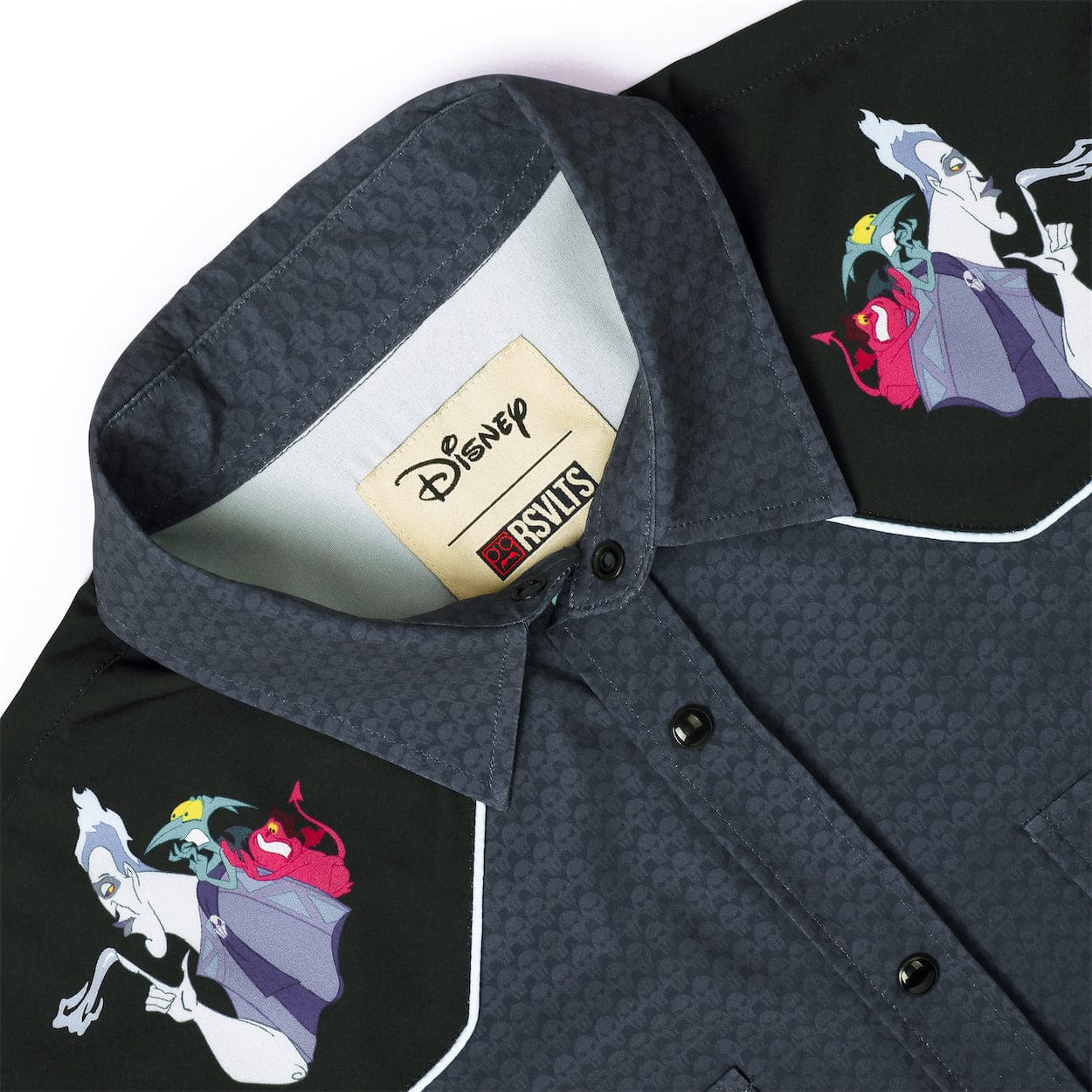 Disney Villains "Dark and Gloomy" – Roper Short Sleeve Shirt - Image 3