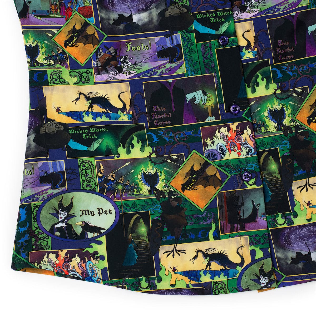 Disney Villains "Mistress of All Evil" – Women's KUNUFLEX Short Sleeve Shirt - Image 4