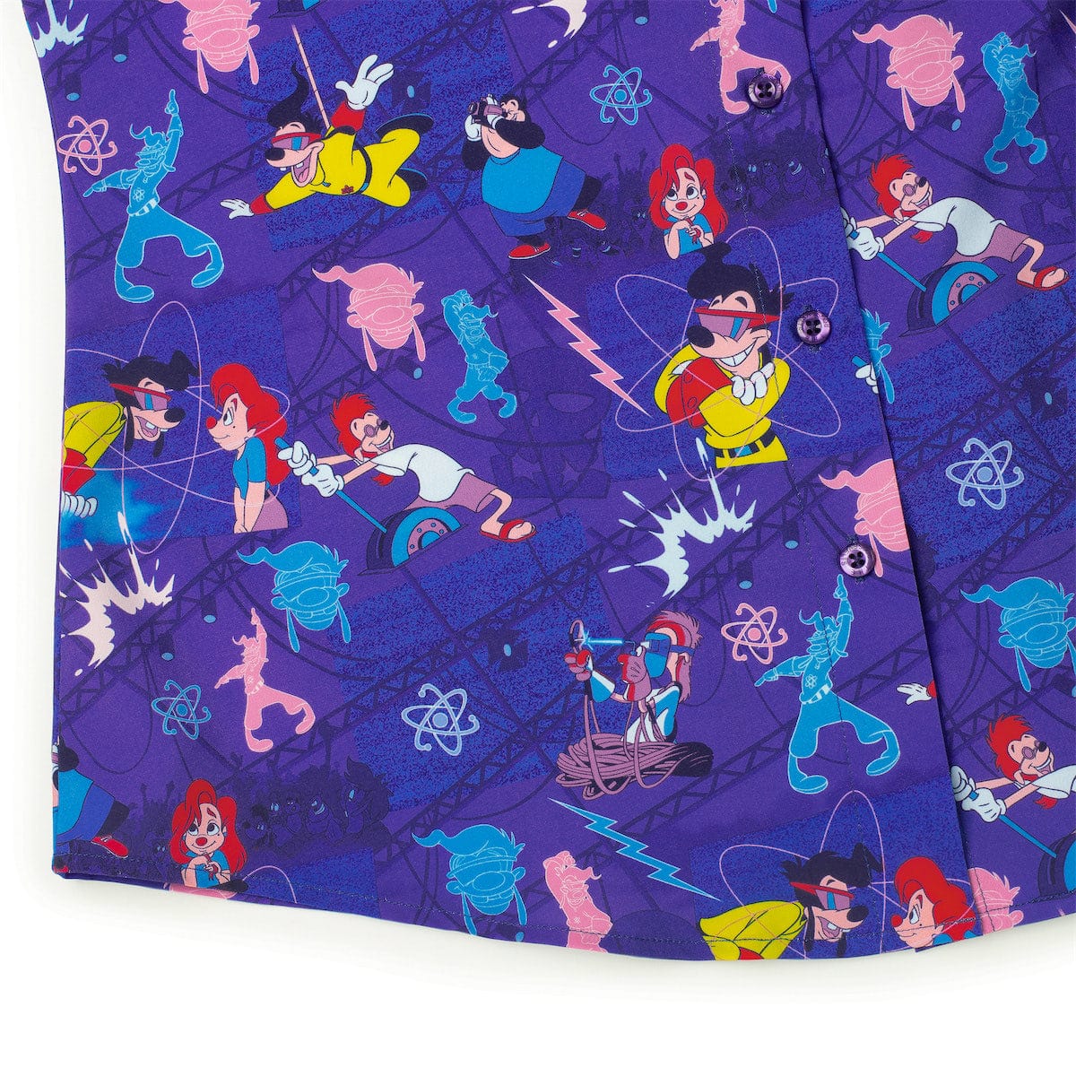 Disney’s A Goofy Movie "Max Voltage" – Women's KUNUFLEX Short Sleeve Shirt - Image 7