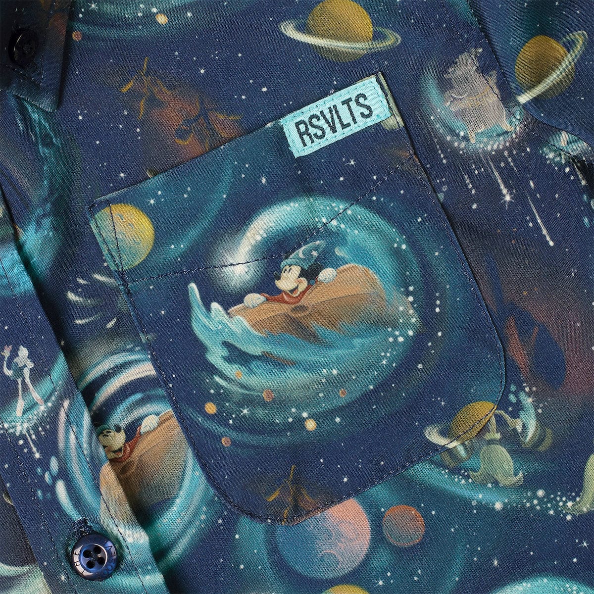 Disney’s Fantasia 85th Anniversary "Across the Cosmos" – Preschooler KUNUFLEX Short Sleeve Shirt - Image 2