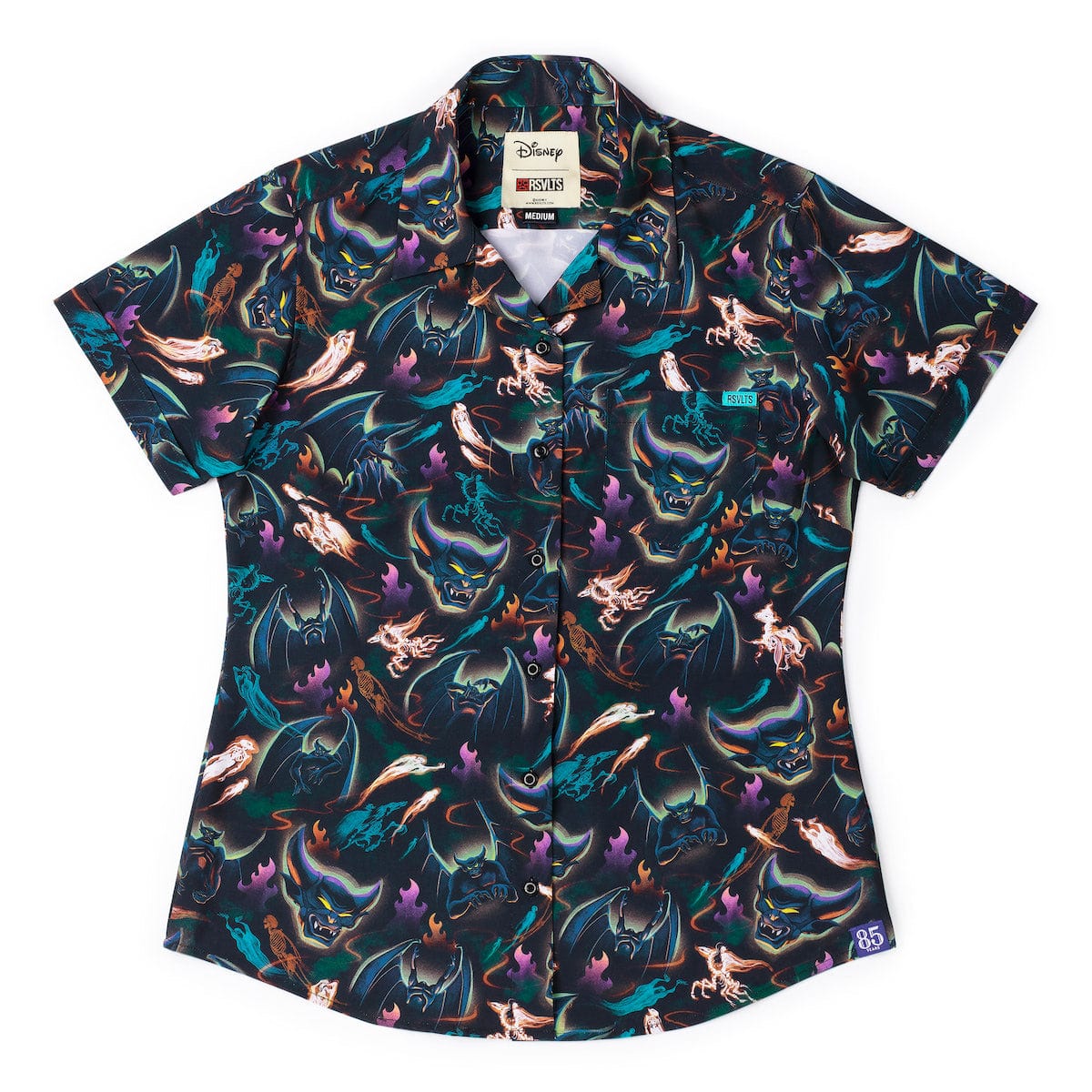Disney’s Fantasia 85th Anniversary "Fright on Bald Mountain" – Women's KUNUFLEX Short Sleeve Shirt - Image 2