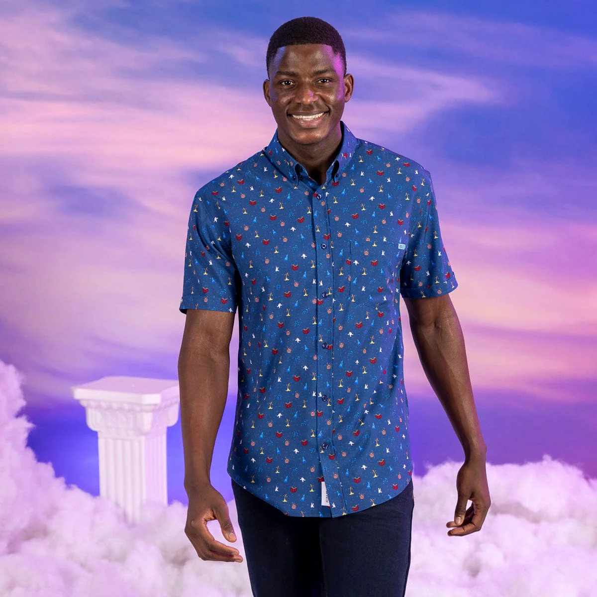 Disney’s Fantasia 85th Anniversary "Lil Sorcery" – KUNUFLEX Short Sleeve Shirt - Image 2