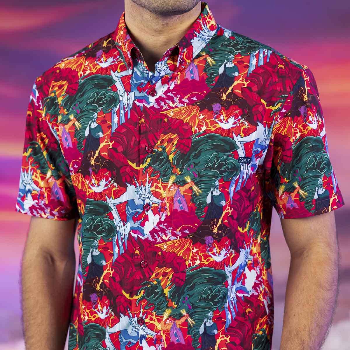 Disney’s Hercules "Olympus Would Be That Way" – KUNUFLEX Short Sleeve Shirt - Image 2