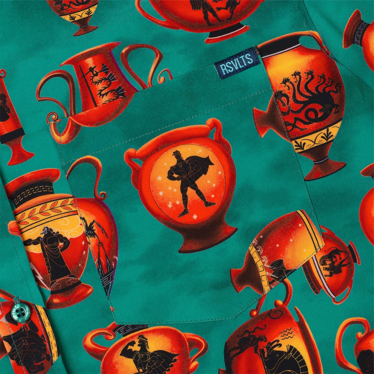 Disney’s Hercules "Vases of Valor" – KUNUFLEX Short Sleeve Shirt - Image 4