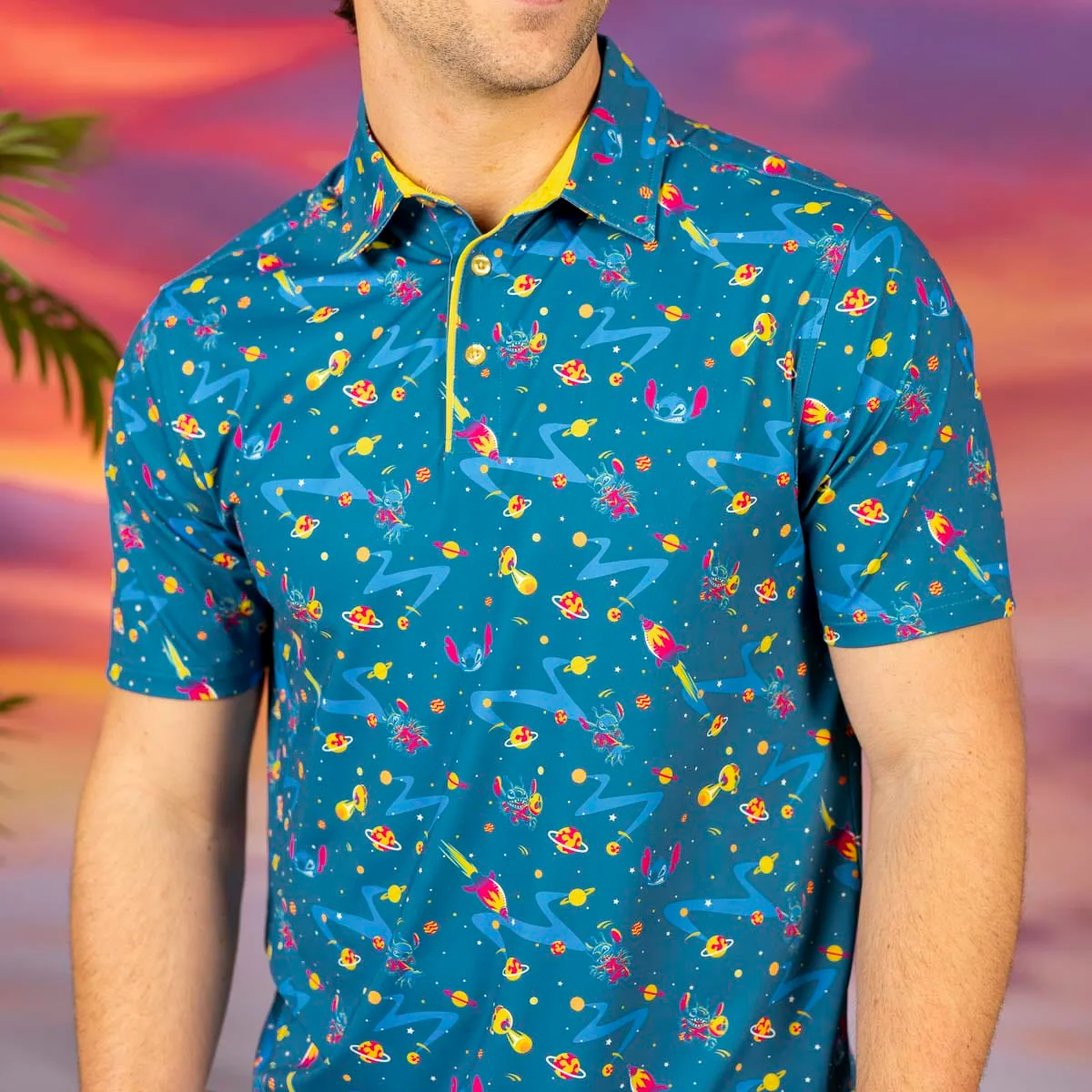 Disney's Lilo & Stitch "Deep (Space) Trouble" – All-Day Polo - Image 4