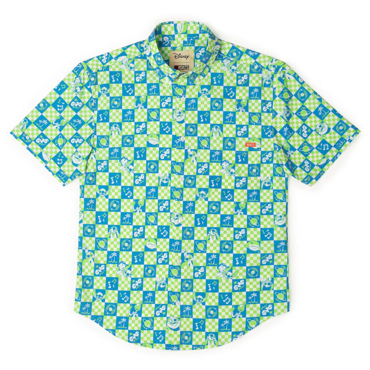 Disney's Lilo & Stitch "Galactic Groovin'" – KUNUFLEX Short Sleeve Shirt - Image 5