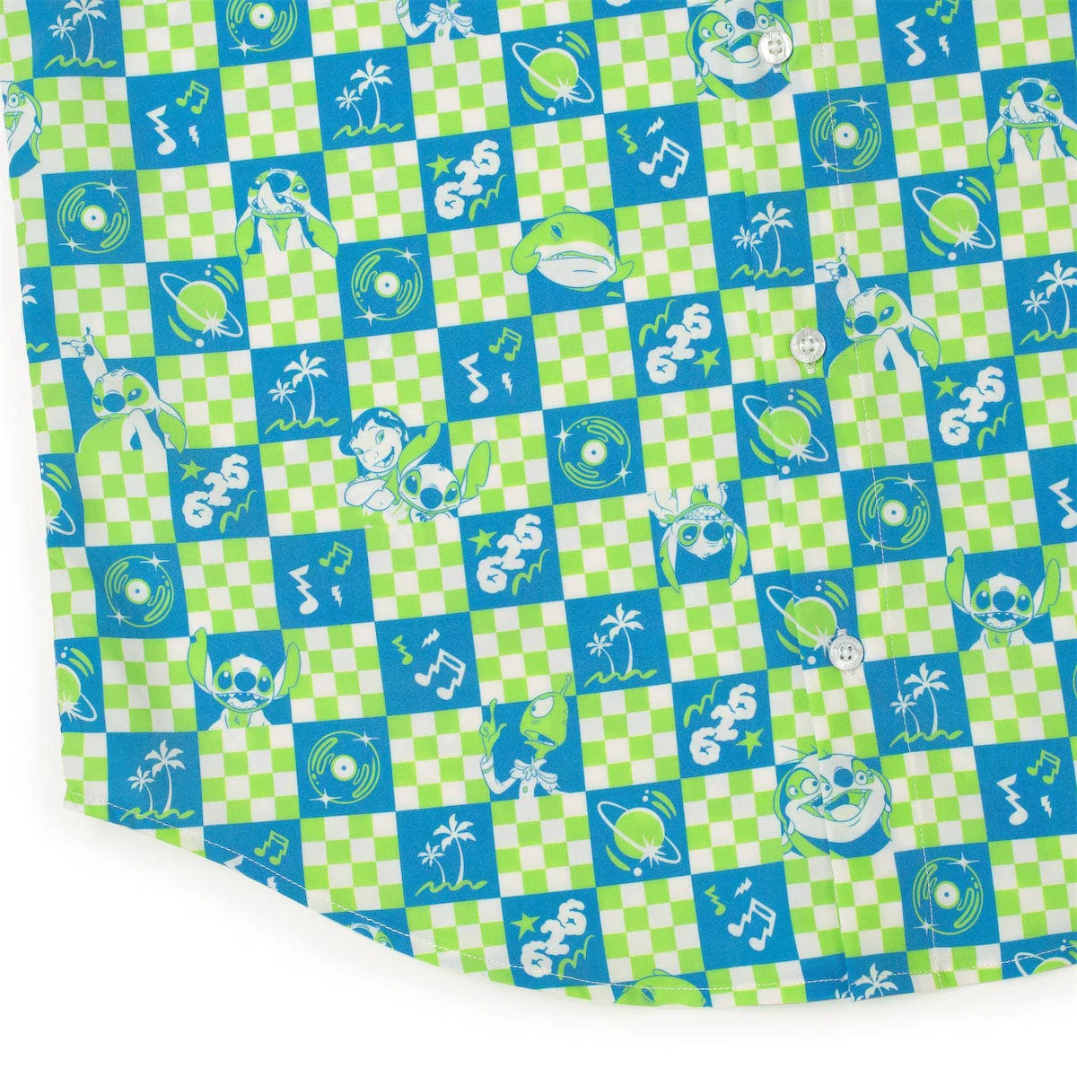 Disney's Lilo & Stitch "Galactic Groovin'" – KUNUFLEX Short Sleeve Shirt - Image 7