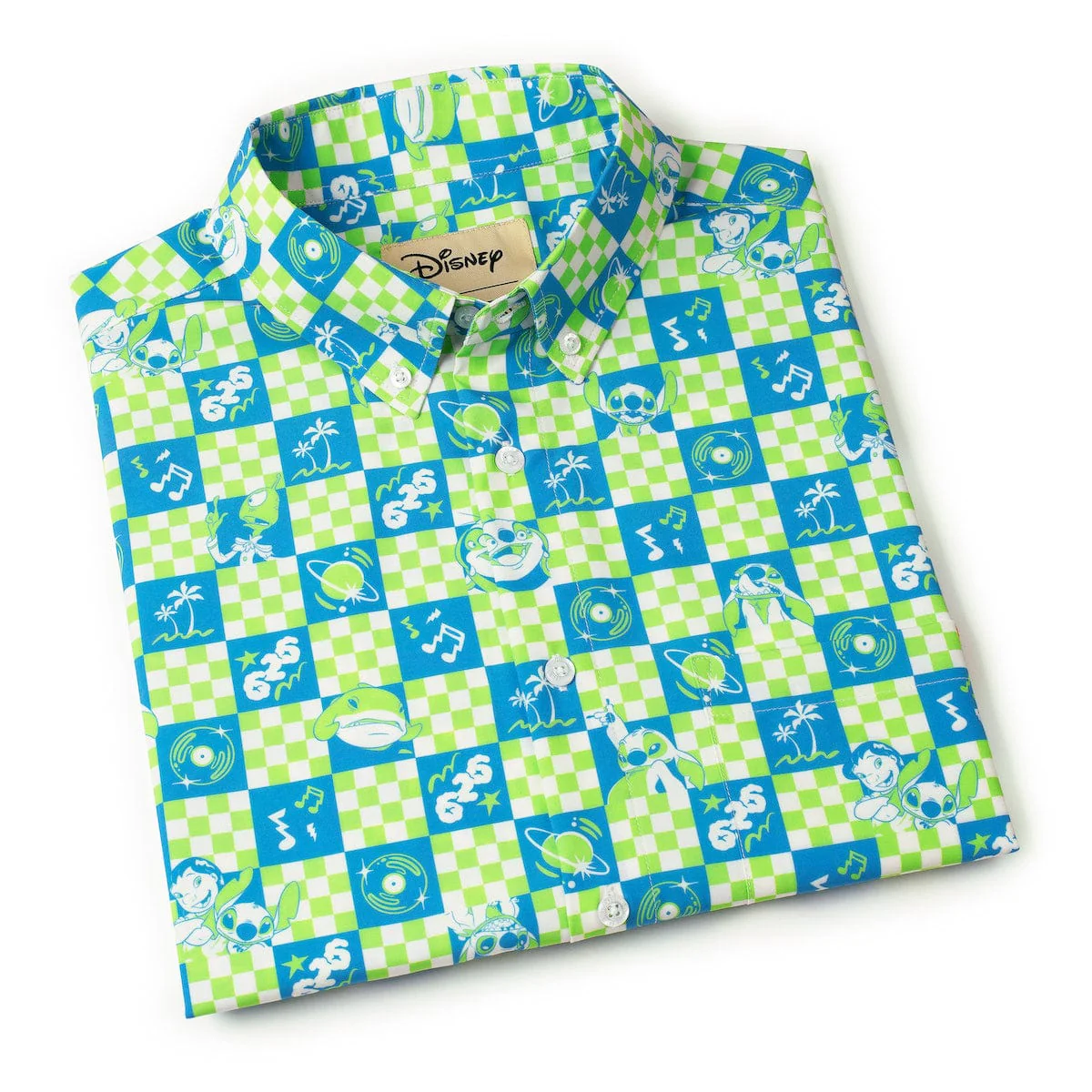 Disney's Lilo & Stitch "Galactic Groovin'" – KUNUFLEX Short Sleeve Shirt - Image 8