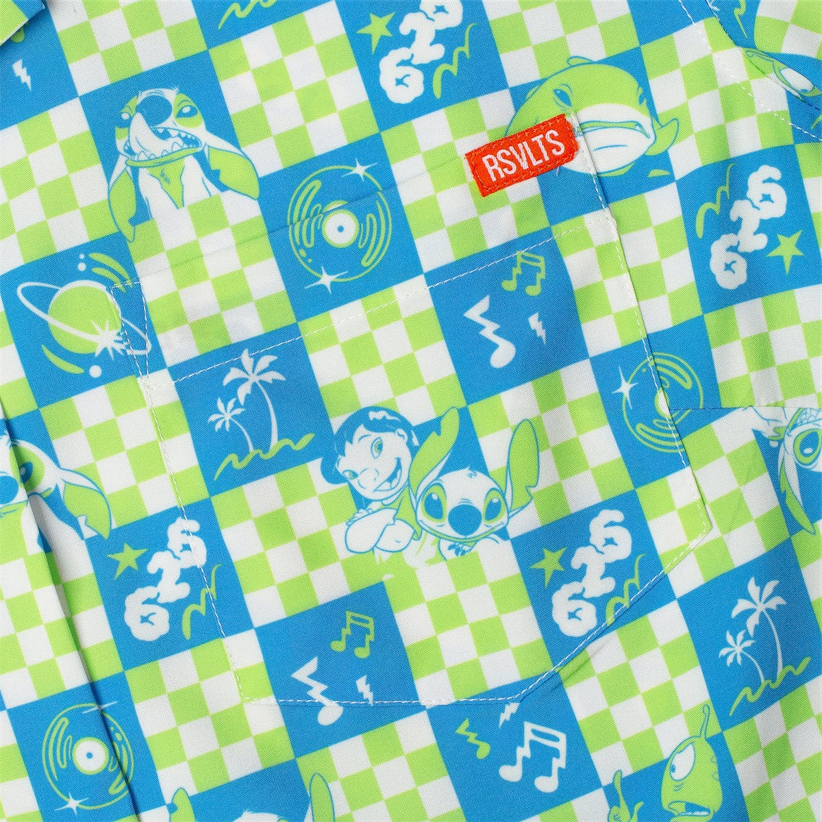 Disney's Lilo & Stitch "Galactic Groovin'" – Women's KUNUFLEX Short Sleeve Shirt - Image 4