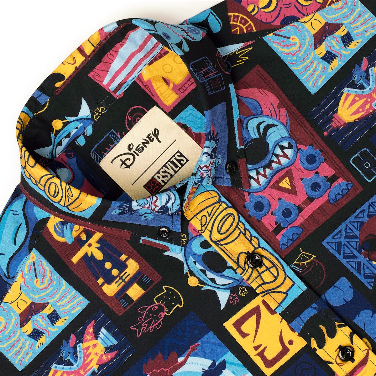 Disney's Lilo & Stitch "Tiki-terrestrial" – KUNUFLEX Short Sleeve Shirt - Image 6