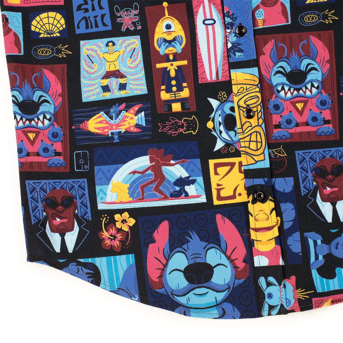 Disney's Lilo & Stitch "Tiki-terrestrial" – KUNUFLEX Short Sleeve Shirt - Image 7