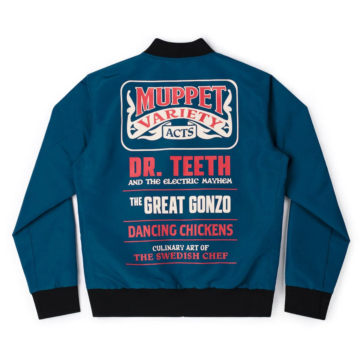 Disney's The Muppets "Dr. Teeth 1976 Tour" – Reversible Bomber Jacket - Image 7