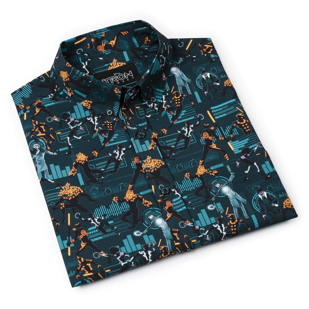 Disney's Tron Legacy "End of Line" – KUNUFLEX Short Sleeve Shirt - Image 8