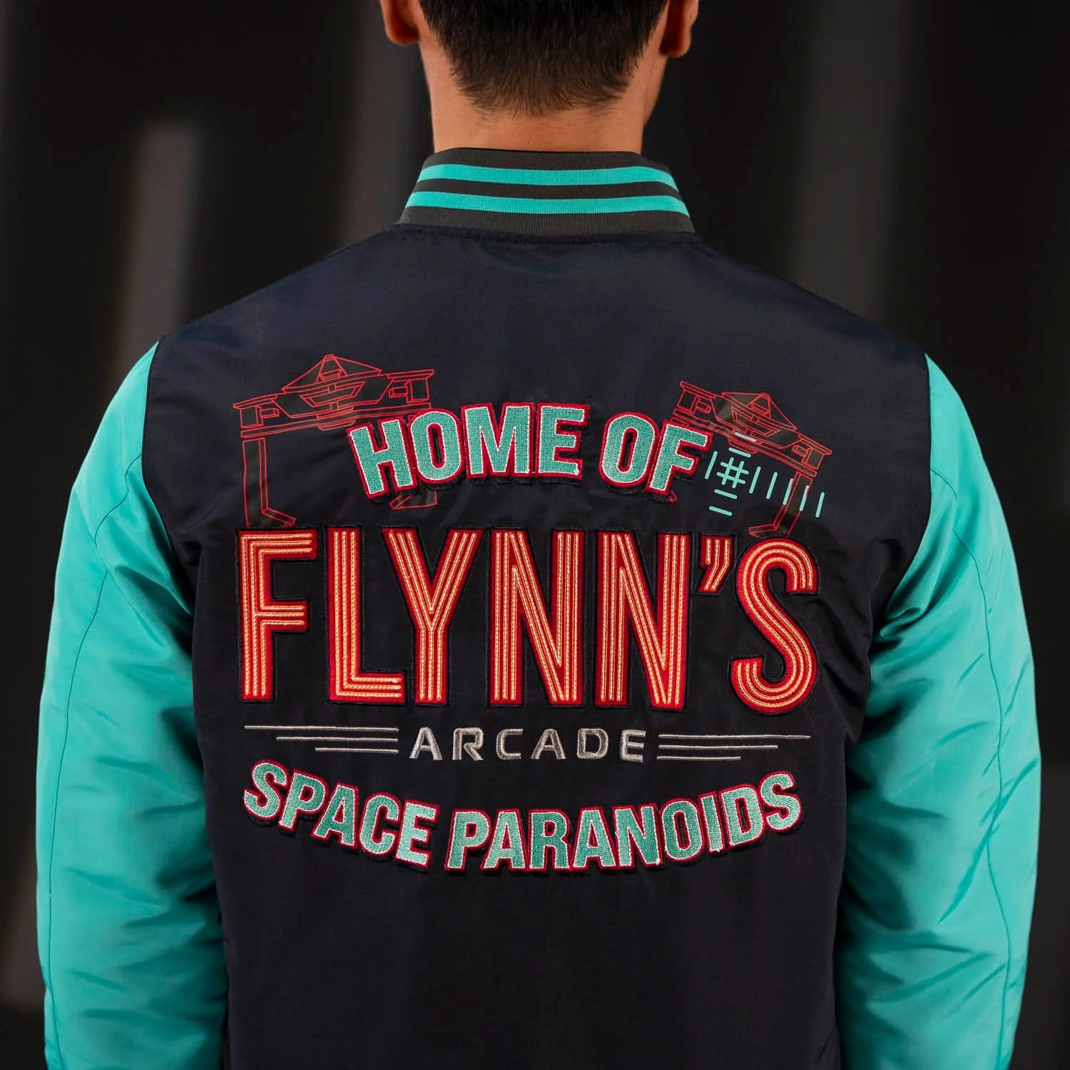 Disney's Tron Legacy "Light Suit" – Reversible Bomber Jacket - Image 4