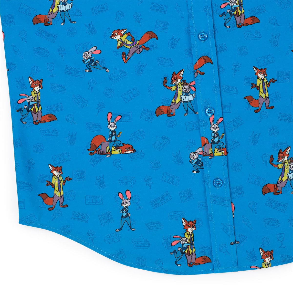 Disney's Zootopia "Paw & Order" – KUNUFLEX Short Sleeve Shirt - Image 5