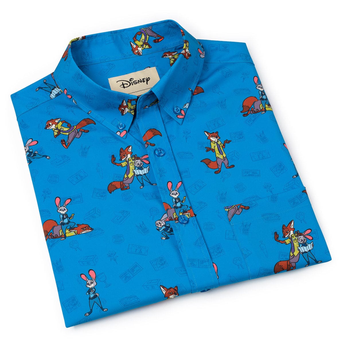 Disney's Zootopia "Paw & Order" – KUNUFLEX Short Sleeve Shirt - Image 6