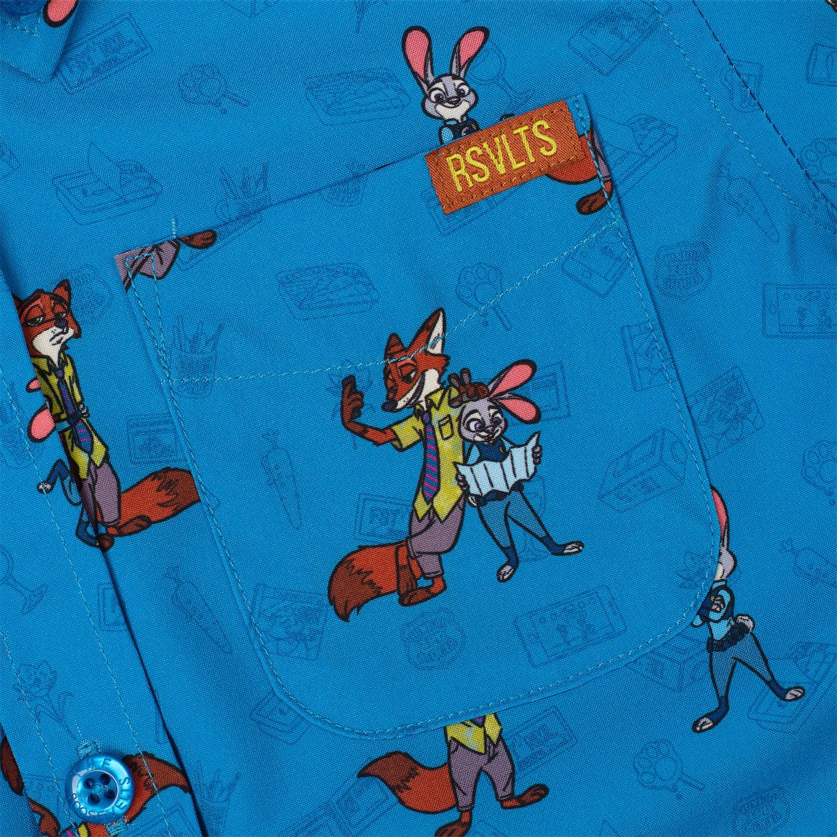 Disney's Zootopia "Paw & Order" – Preschooler KUNUFLEX Short Sleeve Shirt - Image 2