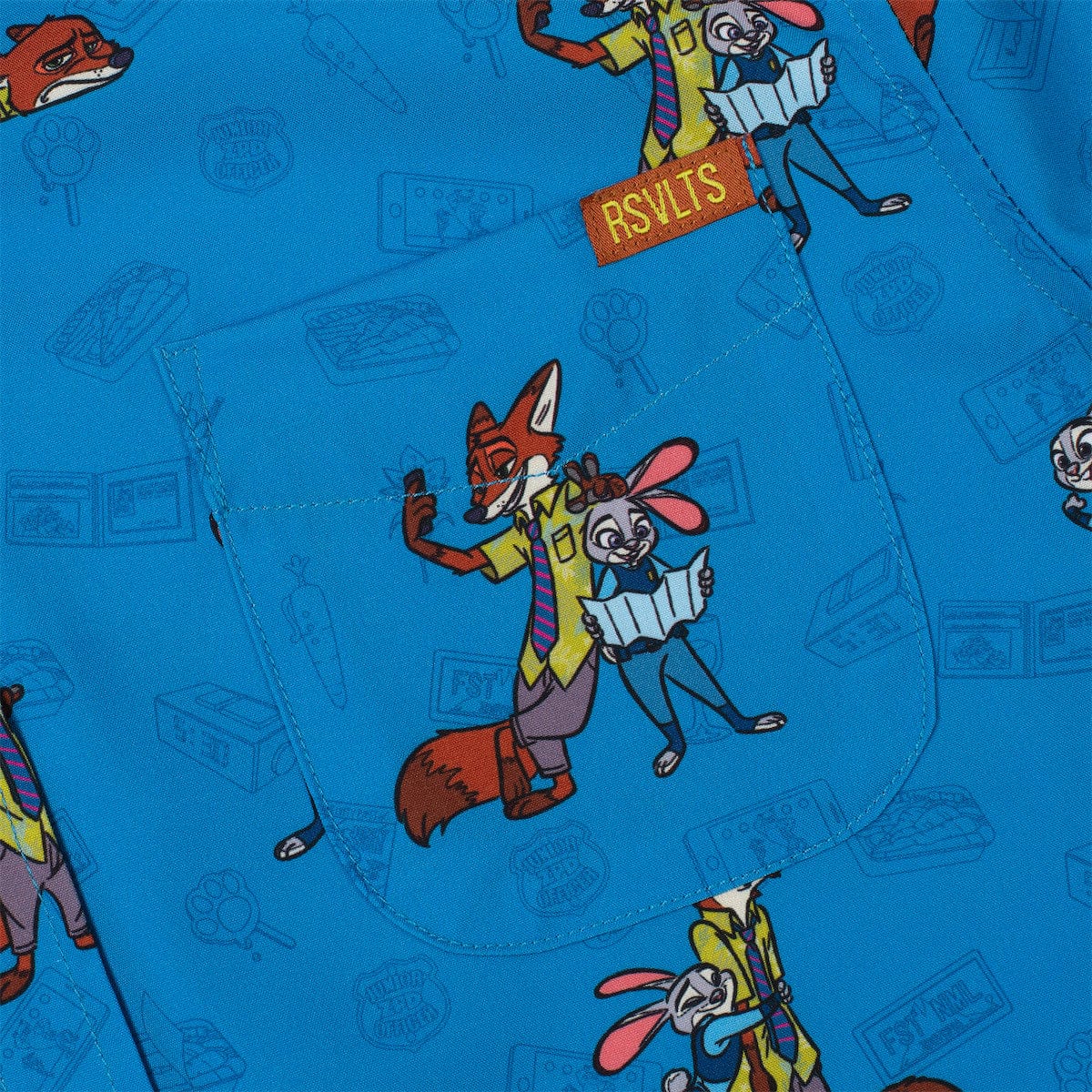 Disney's Zootopia "Paw & Order" – Youth KUNUFLEX Short Sleeve Shirt - Image 2