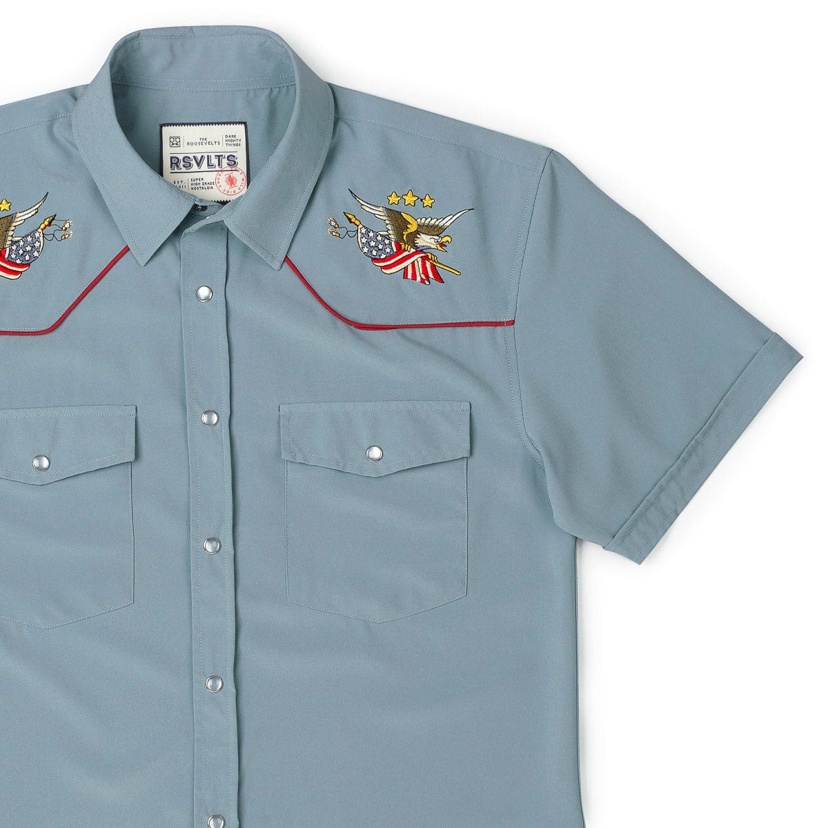 Free Bird – Roper Short Sleeve Shirt - Image 2