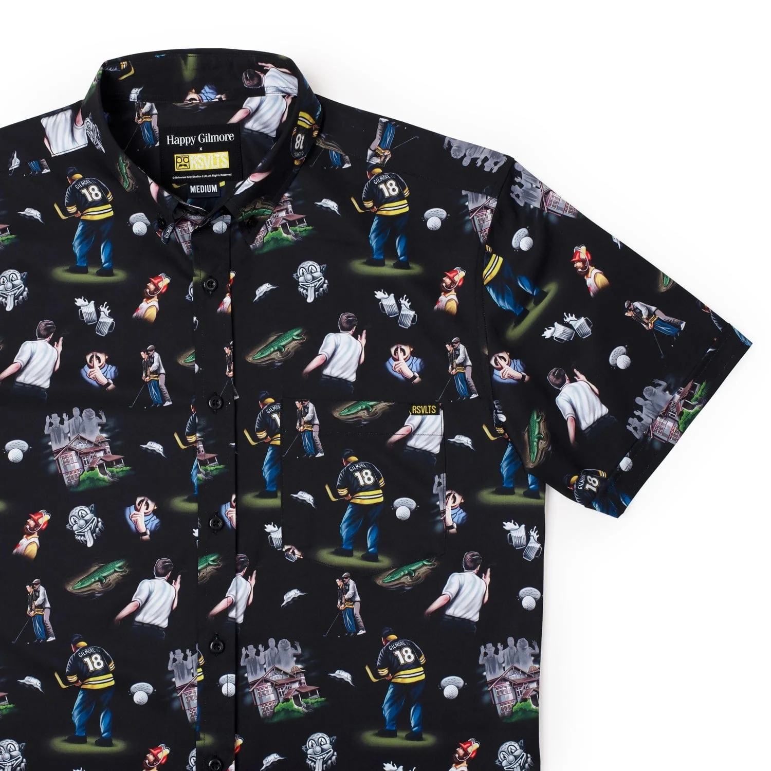Happy Gilmore “It’s All in the Hips” – KUNUFLEX Short Sleeve Shirt