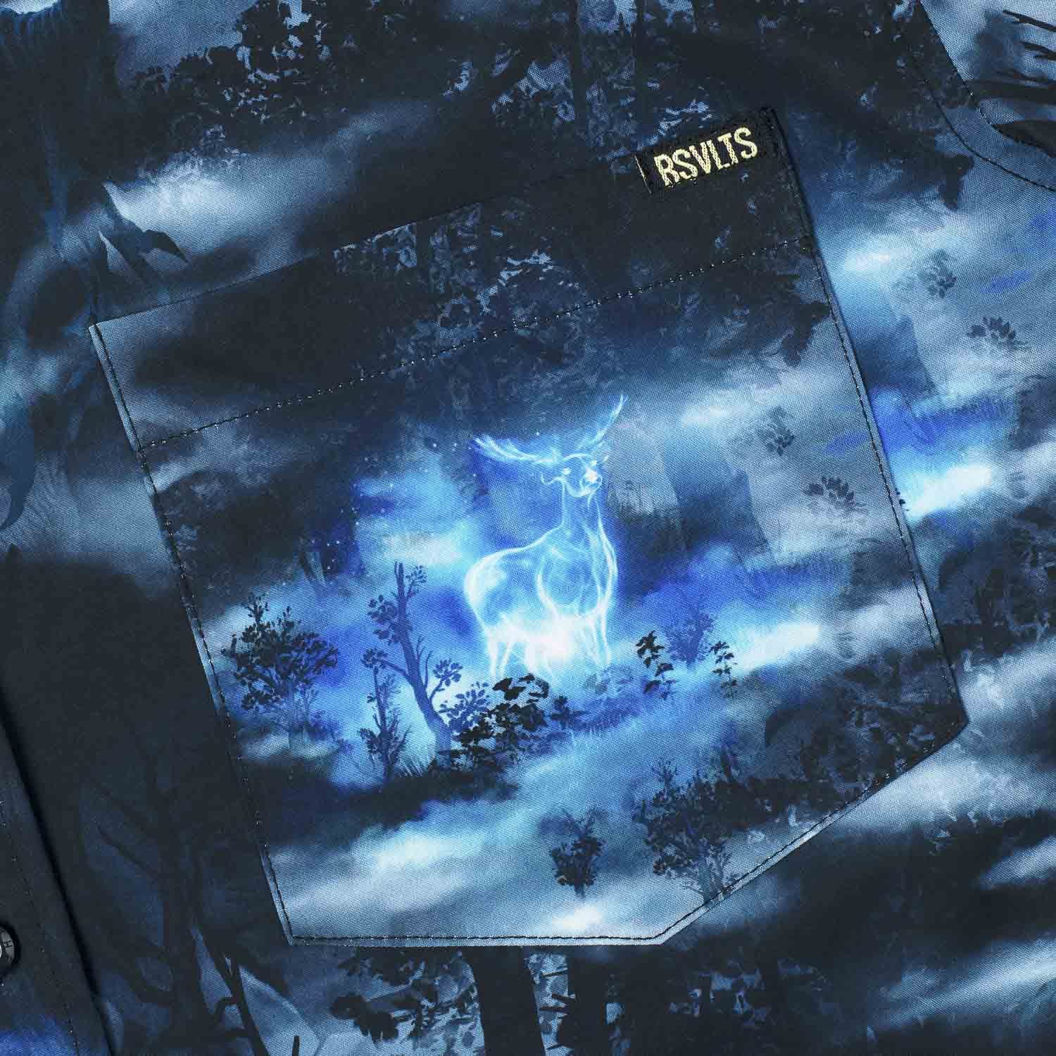 Harry Potter "Expecto Patronum" – KUNUFLEX Short Sleeve Shirt - Image 2