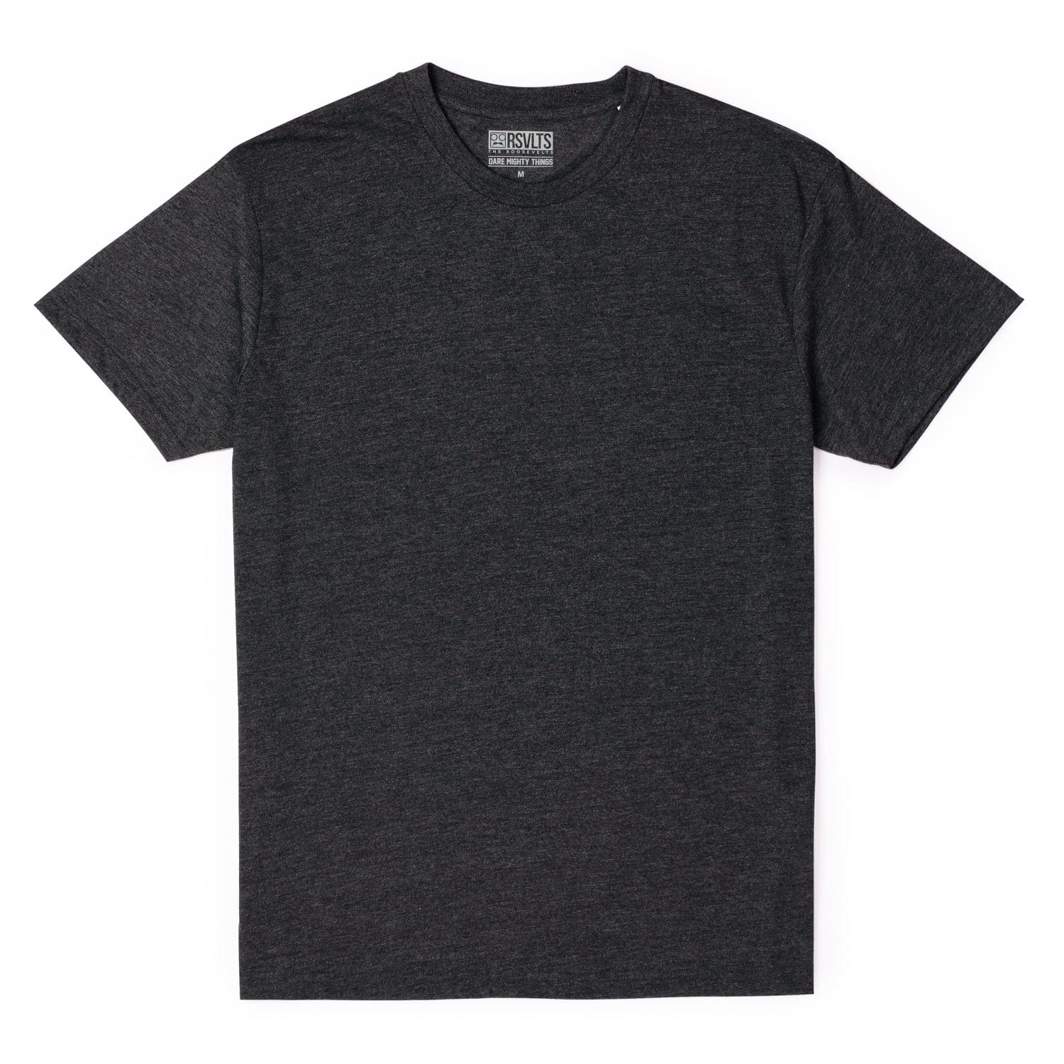 Heather Black – Crewneck Tee - Image 2