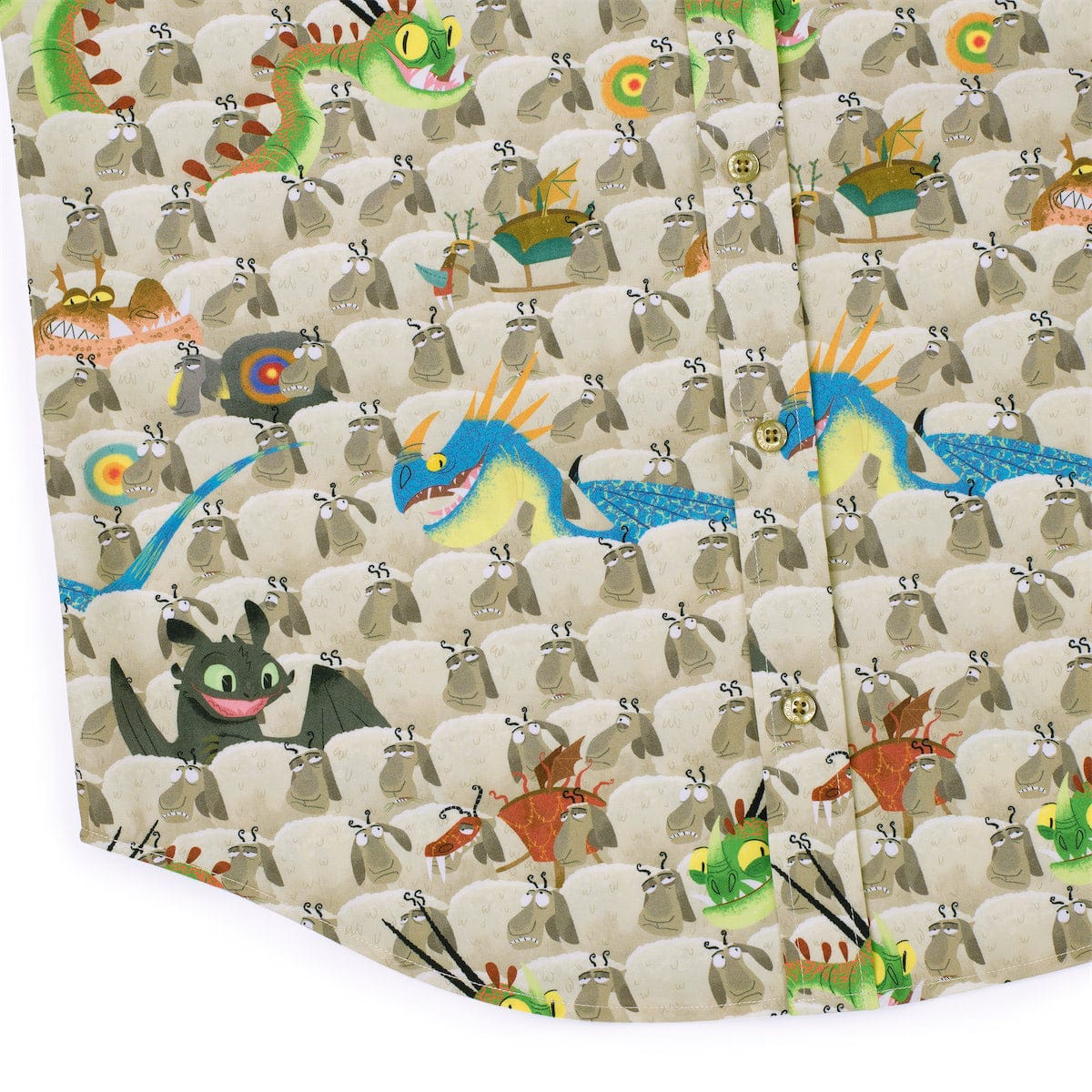 How to Train Your Dragon "Counting Sheep" – KUNUFLEX Short Sleeve Shirt - Image 7