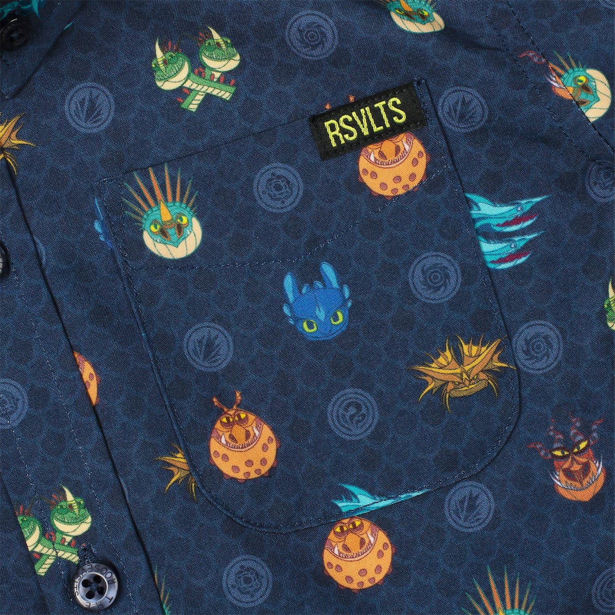 How to Train Your Dragon "Fiery Faces" – Preschooler KUNUFLEX Short Sleeve Shirt - Image 2