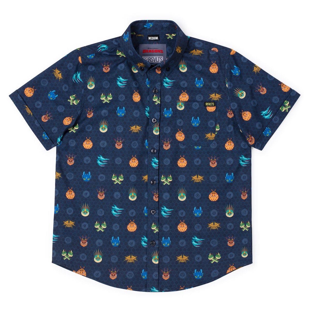 How to Train Your Dragon "Fiery Faces" – Youth KUNUFLEX Short Sleeve Shirt