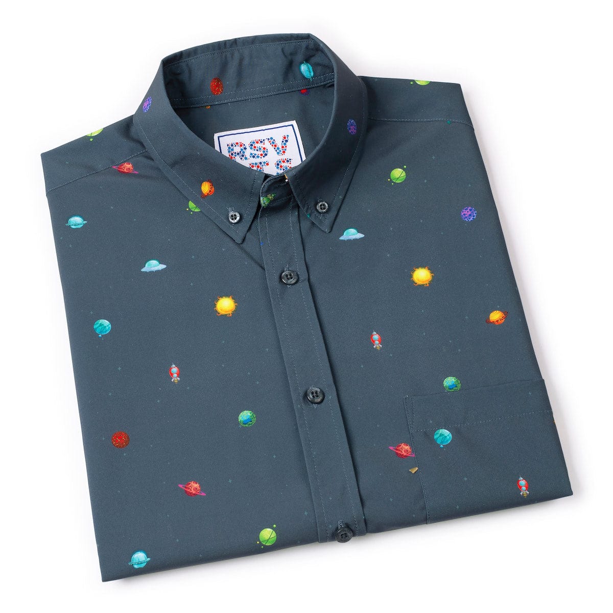 Intergalactic Planetarium – KUNUFLEX Short Sleeve Shirt - Image 6