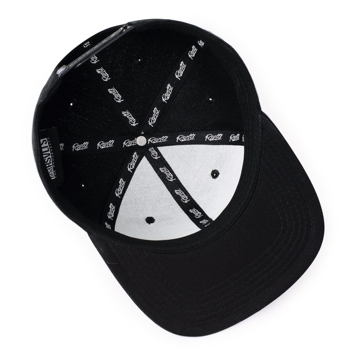 Interlocking USA (Black & White) – TLB Hat - Image 2