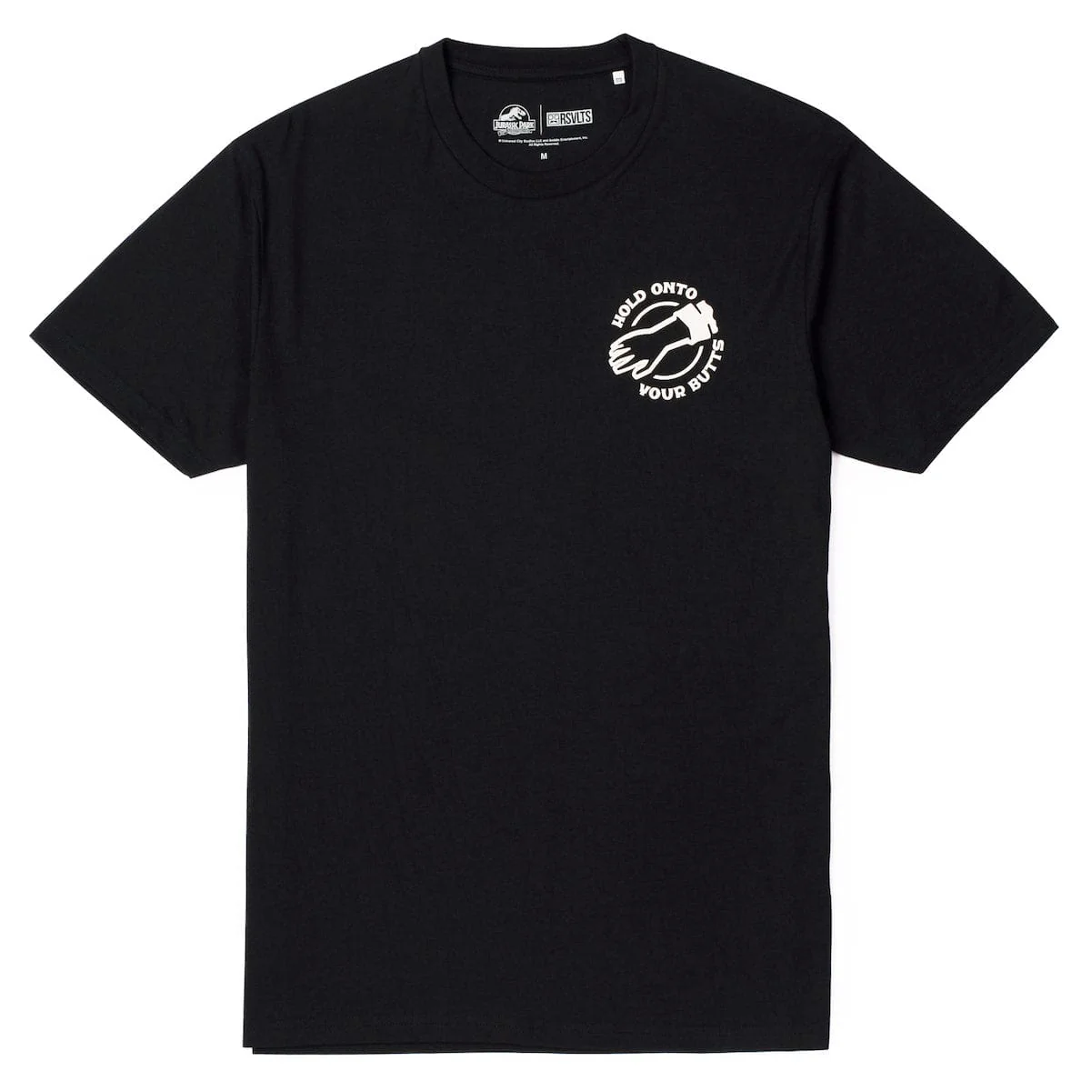 Jurassic Park "Hold Onto Your Butts" – Crewneck Tee - Image 2