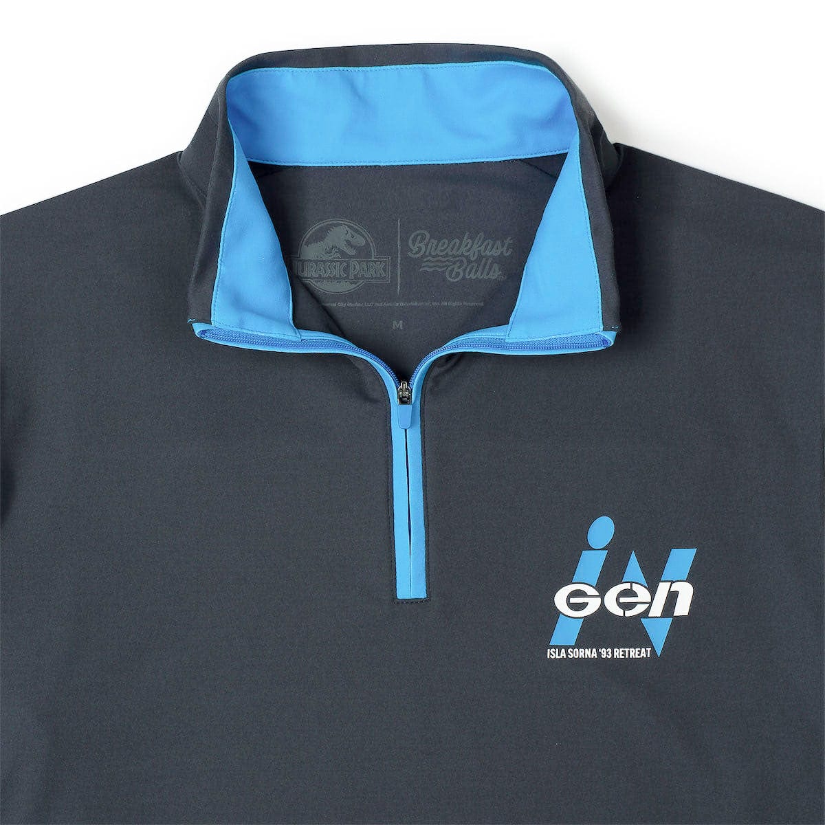 Jurassic Park "InGen '93 Retreat" – Quarter Zip - Image 4
