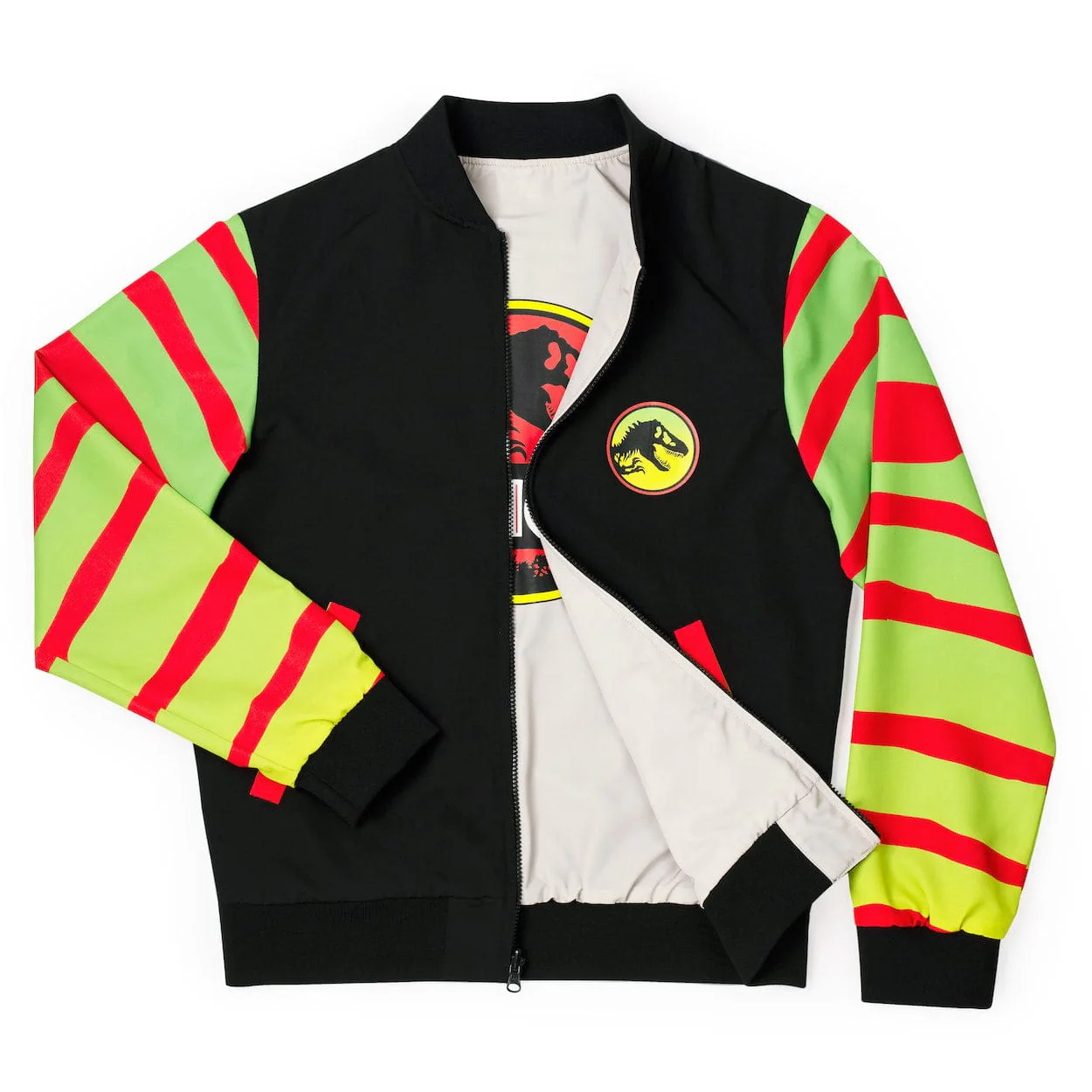 Jurassic Park “Jurassic Rides” – Reversible Bomber Jacket