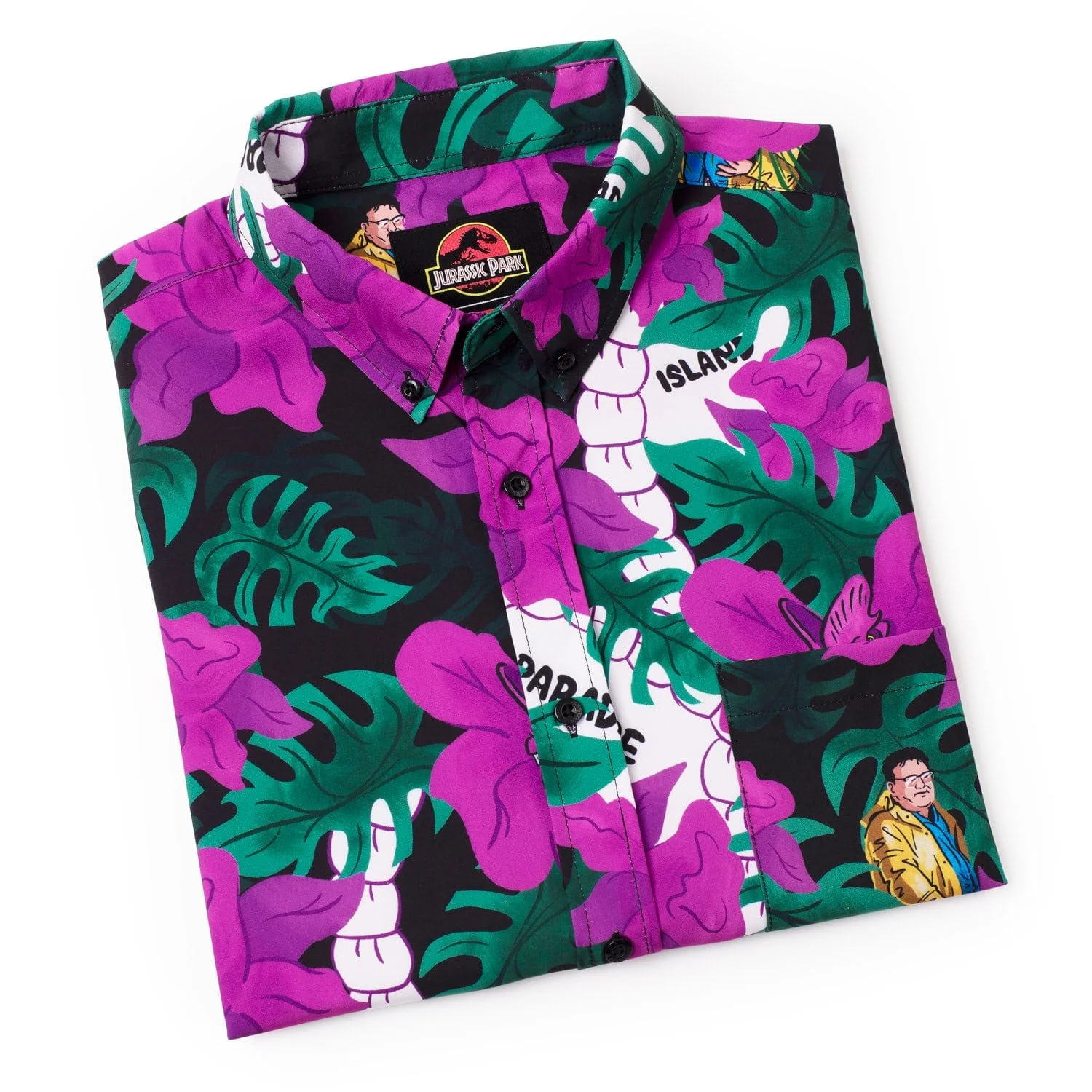 Jurassic Park "Nobody Cares" – KUNUFLEX Short Sleeve Shirt - Image 11