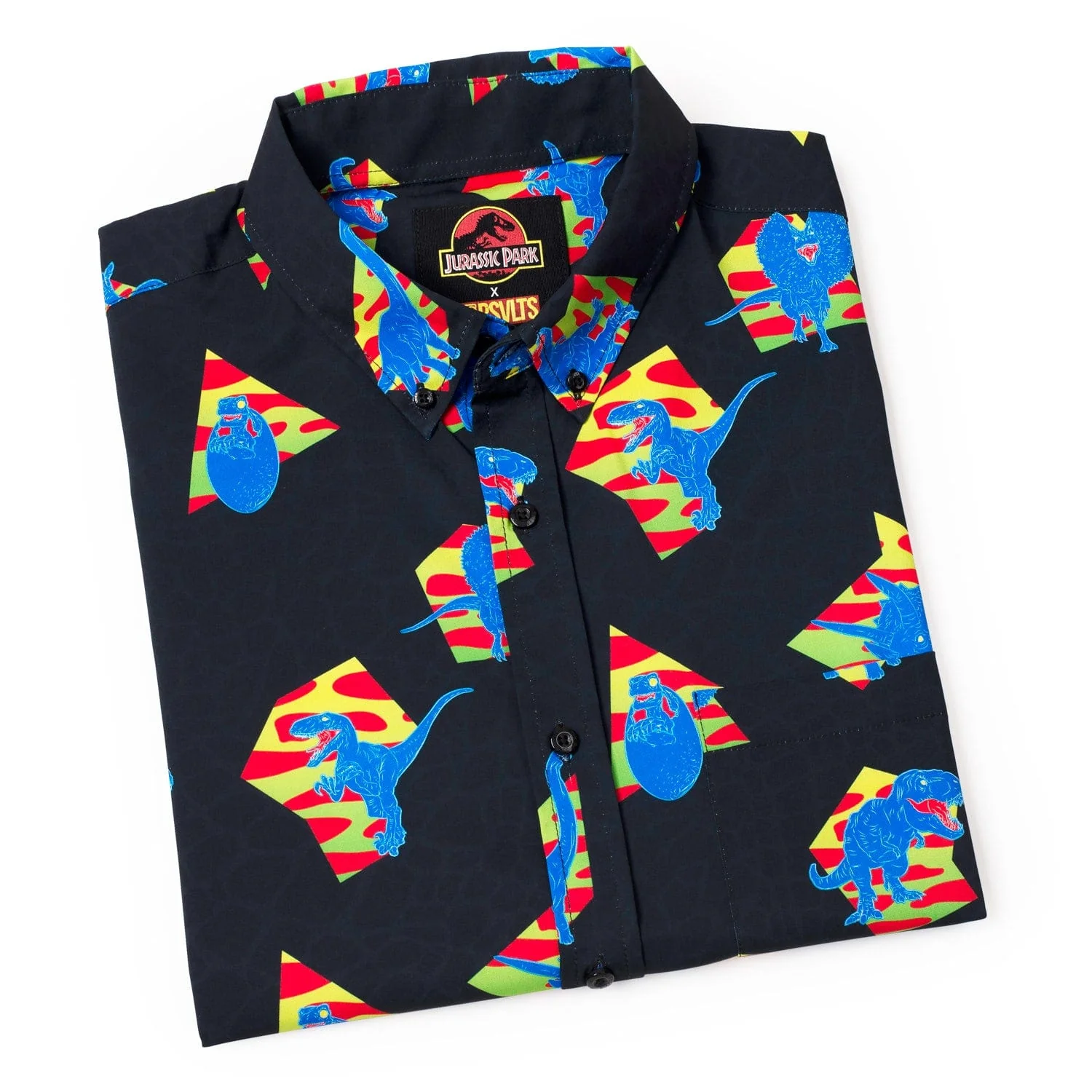Jurassic Park "Retro 65 Million BC" – KUNUFLEX Short Sleeve Shirt - Image 11