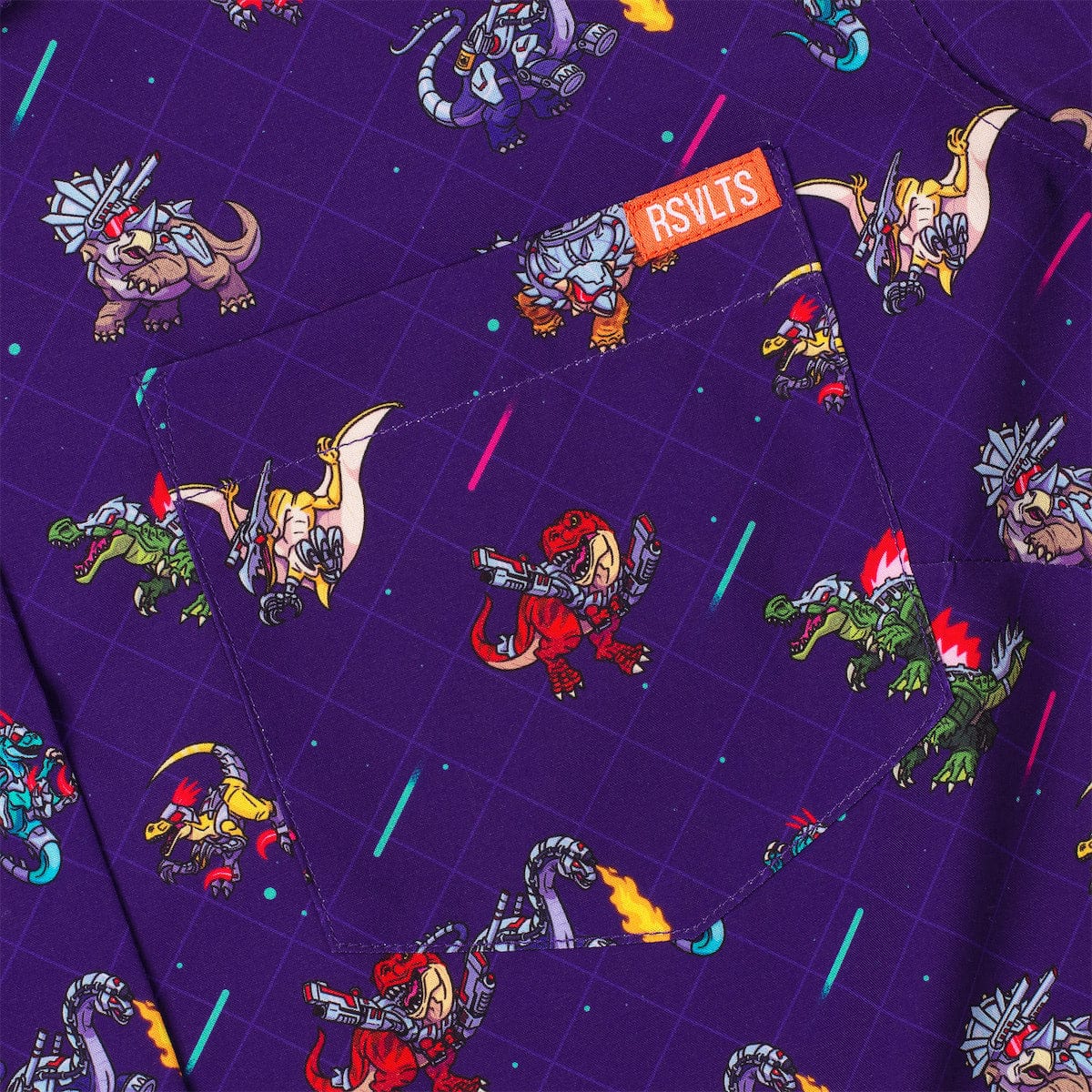 Lazer Dinos – Women's KUNUFLEX Short Sleeve Shirt - Image 2