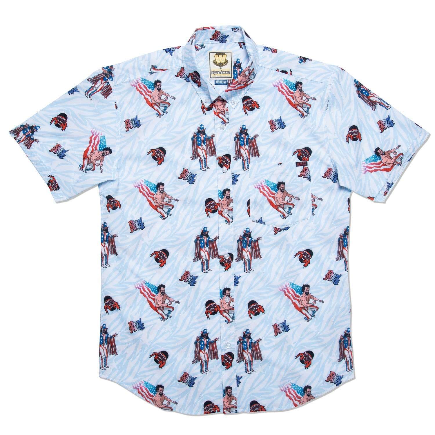 Macho Man USA – KUNUFLEX Short Sleeve Shirt - Image 2