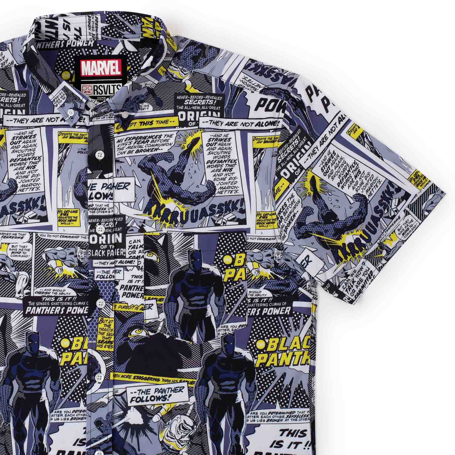 Black Panther "The Panther Follows" – KUNUFLEX Short Sleeve Shirt